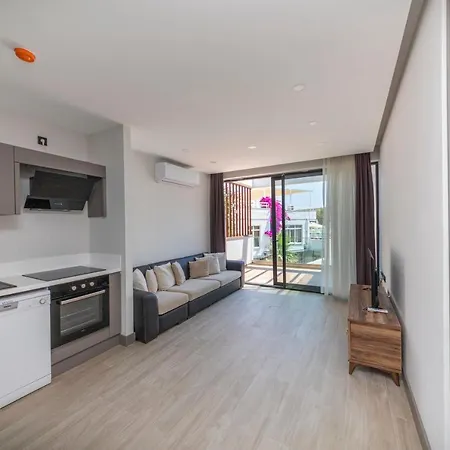 Modern Apartment Near Beach With Central Location In Bodrum 居姆贝特